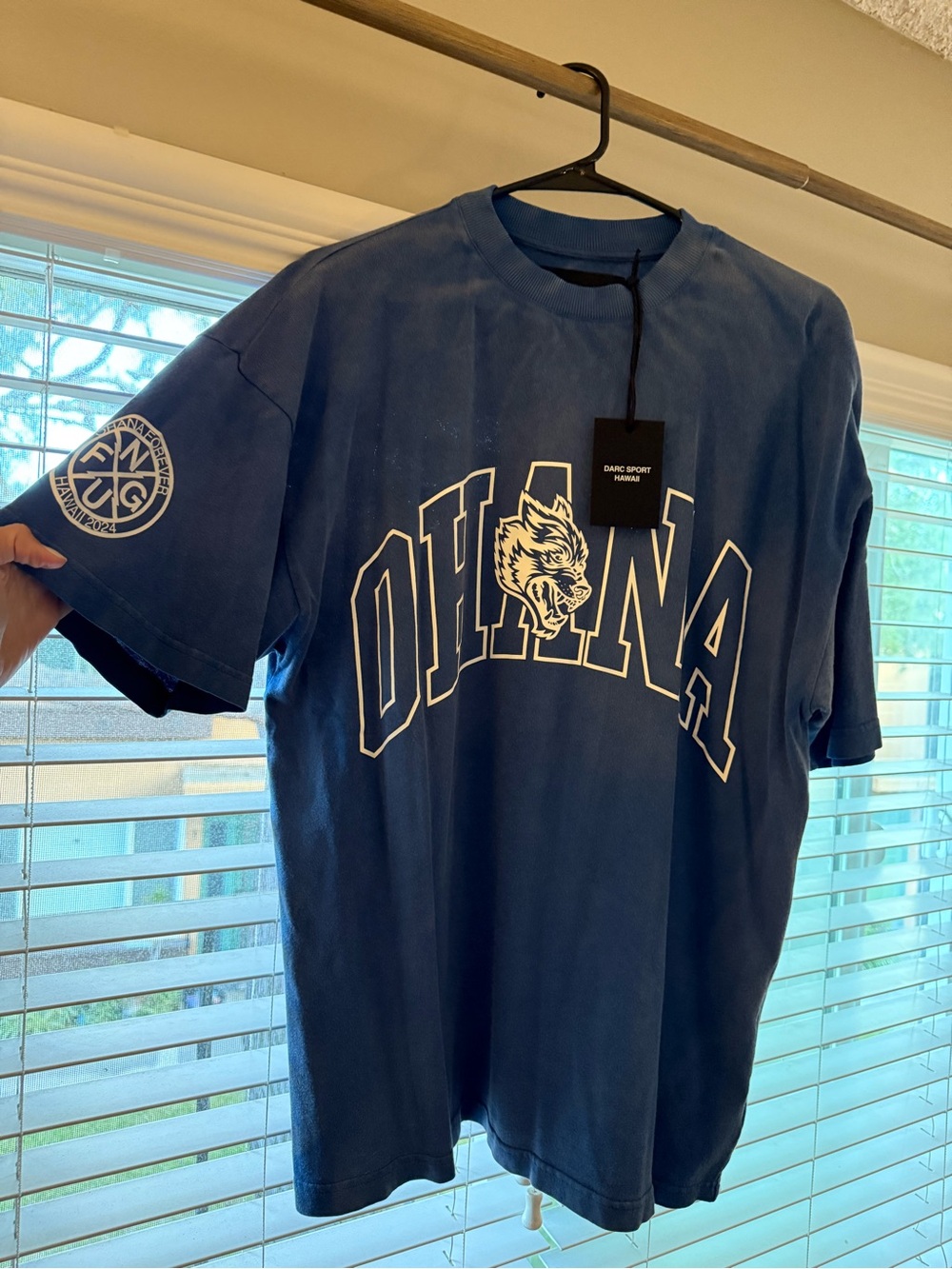Darc Sport Ohana Oversized Tee - Blue